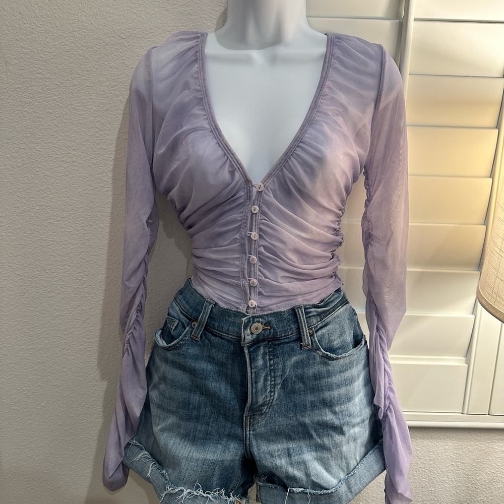 Zara mesh top size M.